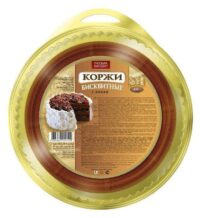 КОРЖ КАКАО 400ГР РУССКИЙ БИСКВИТ