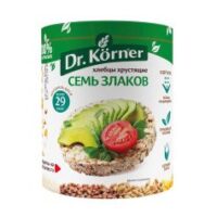 Хлебцы Dr. Korner 7 злаков" 100 гр"