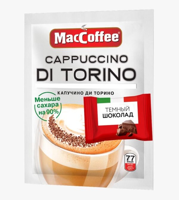 НАПИТОК КОФЕЙНЫЙ РАСТВОРИМЫЙ CAPPUCCINO DI TORINO (2В1)  MACCOFFEE 16