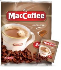 Напиток кофейный растворимый  MacCoffee  Карамель 18гр*25шт.