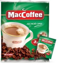 Напиток кофейный растворимый  MacCoffe  лесной орех 18гр*25шт.