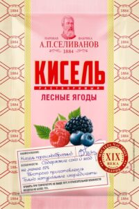 КИСЕЛЬ ПОРОШОК СЕЛИВАНОВ ЛЕСНЫЕ ЯГОДЫ САШЕ (25ГРХ25)Х3