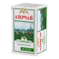 ЧАЙ AZERCAY TEA ЗЕЛЕНЫЙ С ЧАБРЕЦОМ (КОНВ)25ПАК*1