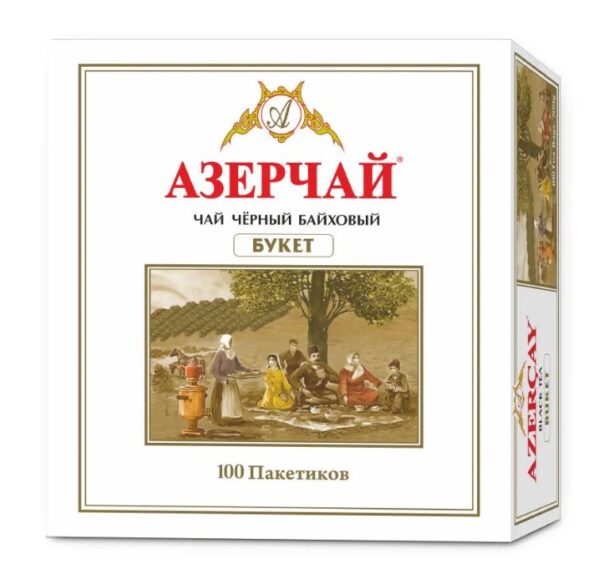 ЧАЙ AZERCAY BUKET TEA (БЕЗ КОНВЕРТА) 100ПАК*2ГР*6ШТ