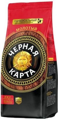 КОФЕ ЧЕРНАЯ КАРТА МОЛОТЫЙ 250ГР*12 М/У