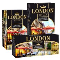 ЧАЙ ЧЕРНЫЙ ENGLISH BREAKFAST ТМ LONDON TEA CLUB 25*2ГР.С ЯРЛЫКОМ