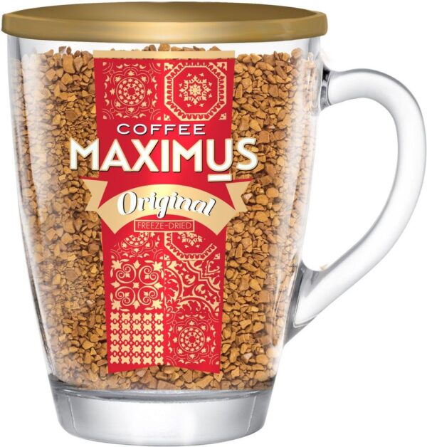 Сублимированый кофев  Maximus  Original в кружке 70гр.