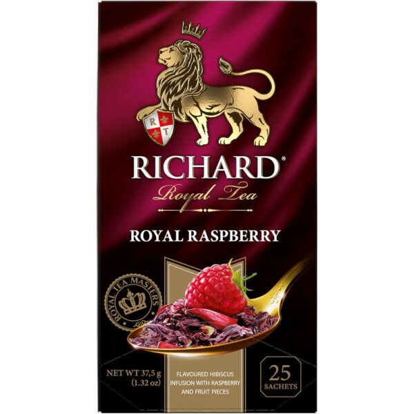 Чай Richard Royal Raspberry" фруктово-травяной ароматизированный