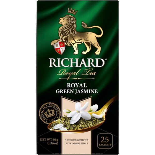 Чай Richard Royal Green Jasmine" зеленый ароматизированный