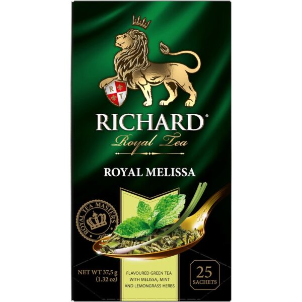 Чай Richard Royal Melissa" зеленый ароматизированный