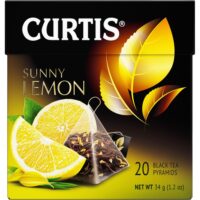 Чай черный в пирамидках CURTIS Sunny Lemon"