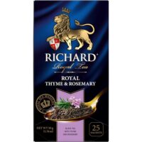 Чай Richard Royal Thyme & Rosemary" черный ароматизированный