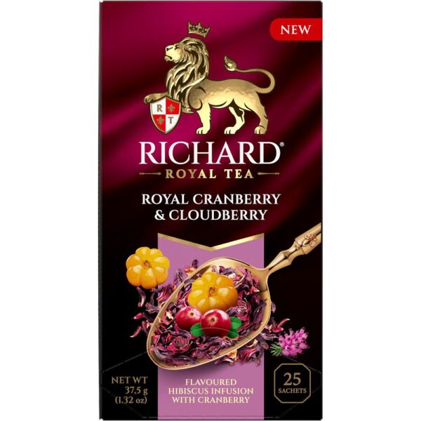 ЧАЙ РИЧАРД ROYAL CRANBERRY & CLOUDBERRY" САШЕТ 1