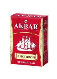 Чай Акбар Корабль" черный байховый листовой