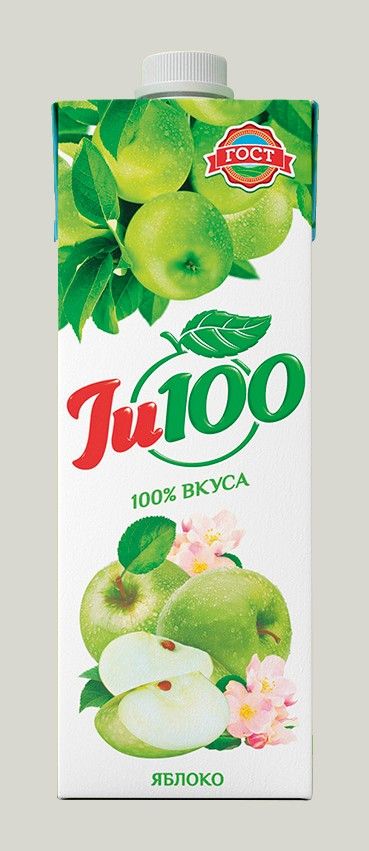 JU 100 ЯБЛОЧНЫЙ НЕКТАР ОСВ. 1Л*12ШТ