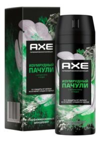 AXE ДЕЗОДОРАНТ АЭРОЗОЛЬ ИЗУМРУДНЫЙ ПАЧУЛИ ПАРФЮМИР 6Х150МЛ