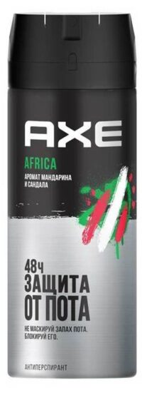 Антиперспирант-аэрозоль AXE Африка ROCKS 150мл.