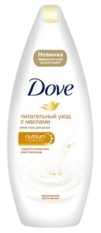 Крем-гель для душа  Dove  с драгоценными маслами 250мл.