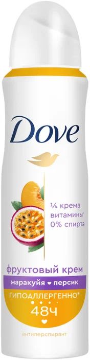 DOVE АНТИПЕРСПИРАНТ АЭРОЗОЛЬ МАРАКУЙЯ ПЕРСИК 6Х150МЛ