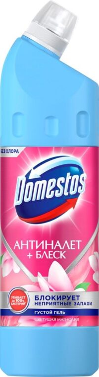 DOMESTOS СР-ВО ЧИСТЯЩЕЕ ГЕЛЬ ЦВЕТУЩАЯ МАГНОЛИЯ АНТИНАЛЕТ 750МЛ