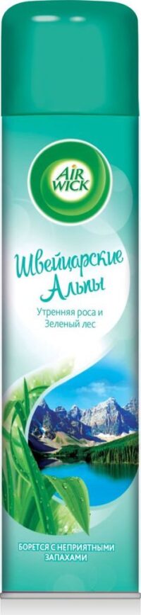 Освежитель воздуха  Air Wick  аэрозоль Швейцарские Альпы 290мл.