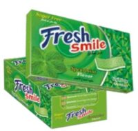 ЖЕВ. РЕЗ. БЕЗ САХАРА FRESH SMILE СО ВКУСОМ МЯТЫ 20*24*14г