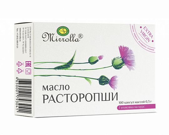 Масло Расторопши Mirrolla 0