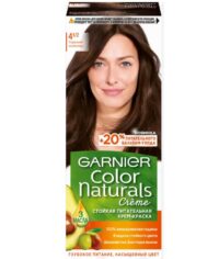 GARNIER COLOR NATURALS КРЕМ-КРАСКА Д/ВОЛОС № 4.1/2 ГОРЬКИЙ ШОКОЛАД