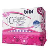 BIBI ПРОКЛАДКИ ДЛЯ КРИТИЧЕСКИХ ДНЕЙ CLASSIC NORMAL SOFT 10ШТ