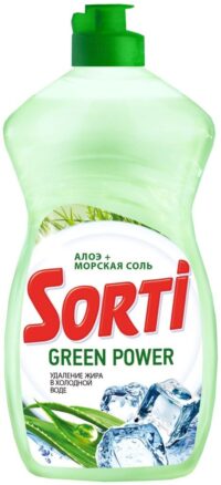 ЖМС SORTI GREEN POWER АЛОЭ+МОРСКАЯ СОЛЬ 900ГР