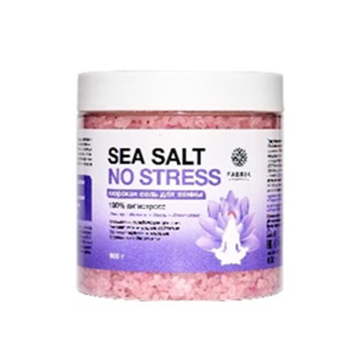 СОЛЬ Д/ВАННЫ SEA SALT NO STRESS БАНКА 600ГР (ФК)*8