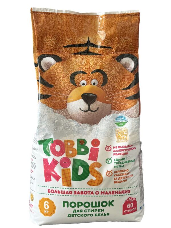 СТ ПОРОШОК TOBBI KIDS ДЕТСКИЙ 6КГ