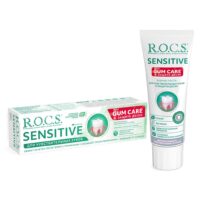 ЗУБНАЯ ПАСТА РОКС SENSETIVE PLUS GUM CARE 94ГР*18