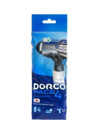 DORCO PACE4 СТАНОК ОДНОРАЗОВЫЙ МУЖСКОЙ 4 ЛЕЗВИЯ 1ШТ FRA100-1P*10/480