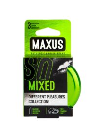 ПРЕЗЕРВАТИВЫ МИКС-НАБОР MAXUS MIXED №3 Ж/К