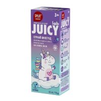 ЗУБНАЯ ПАСТА ДЕТСКАЯ СО ФТОРОМ SPLAT JUICY LAB GRAPE/ВИНОГРАД