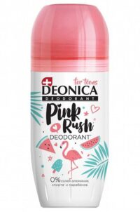 Детский дезодорант-ролик Deonica for Teens Pink rush 50мл.