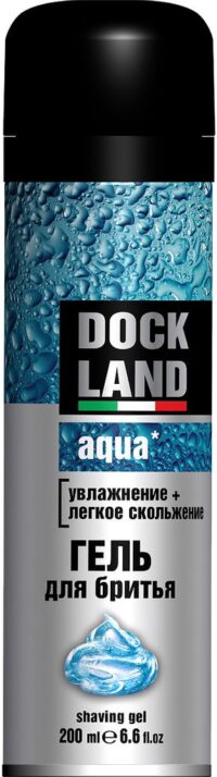 ГЕЛЬ ДЛЯ БРИТЬЯ DOCKLAND AQUA 200МЛ