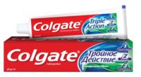 ЗУБНАЯ ПАСТА COLGATE ТРОЙНОЕ ДЕЙСТВИЕ НАТУРАЛЬНАЯ МЯТА 50МЛ