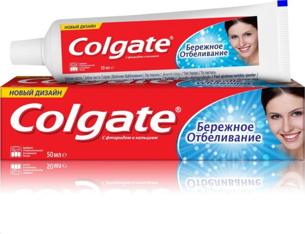 ЗУБНАЯ ПАСТА COLGATE БЕРЕЖНОЕ ОТБЕЛИВАНИЕ 50МЛ