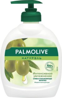 ЖИДКОЕ МЫЛО PALMOLIVE НАТУРЭЛЬ ОЛИВА И УВЛАЖНЯЮЩЕЕ МОЛОЧКО 300МЛ