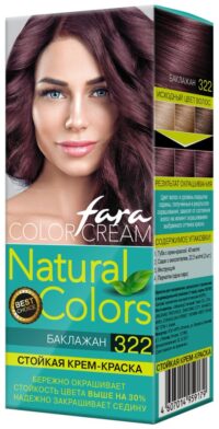 FARA NATURAL COLORS КРАСКА ДЛЯ ВОЛОС БАКЛАЖАН 322/ПО 6ШТ