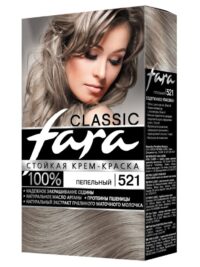 FARA CLASSIC КРАСКА ДЛЯ ВОЛОС ПЕПЕЛЬНЫЙ 521/ПО 6ШТ