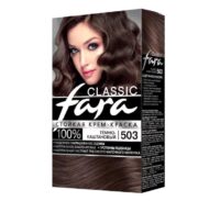 FARA CLASSIC КРАСКА ДЛЯ ВОЛОС ТЕМНЫЙ КАШТАН 503/ПО 6ШТ