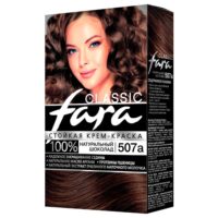 FARA CLASSIC КРАСКА ДЛЯ ВОЛОС НАТУРАЛЬНЫЙ ШОКОЛАД 507А/ПО 6ШТ