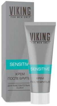 ВИКИНГ КРЕМ ДЛЯ БРИТЬЯ ДЛЯ ЧУВСТВИТЕЛЬНОЙ КОЖИ SENSITIVE 75МЛ/ПО 12ШТ