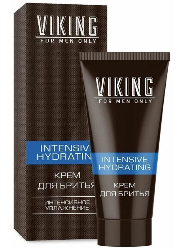 ВИКИНГ КРЕМ ДЛЯ БРИТЬЯ УВЛАЖНЯЮЩИЙ INTENSIVE HYDRATING 75МЛ/ПО 12ШТ