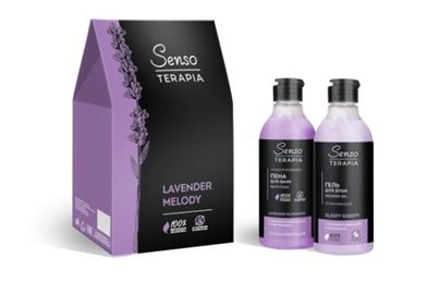 П.НАБОР SENSO TERAPIA LAVENDER MELODY (ПЕНА Д/В 200МЛ + ГЕЛЬ Д/Д  200МЛ)