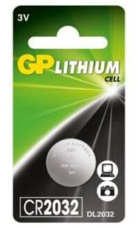 БАТАРЕЙКИ GP LITHIUM CR2032 БЛИСТЕР 1ШТ