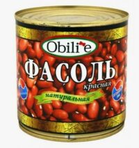 ФАСОЛЬ КРАСНАЯ ГОСТ Ж/Б ОБИЛИЕ 400ГР